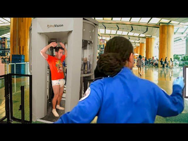 Wearing A Diaper Through AIRPORT SECURITY?!?