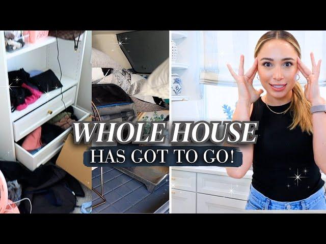 This is intense.. CLUTTER TO MINIMALISM?! EXTREME DECLUTTERING MY ENTIRE HOUSE!