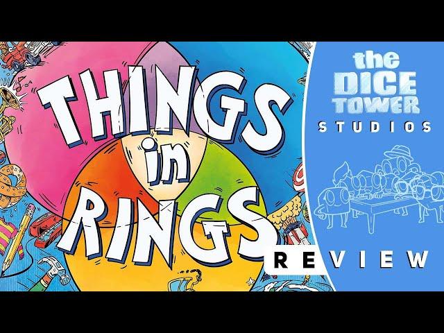 Things in Rings Review: Red Ring, Yellow Ring. Blue Ring, Onion Ring