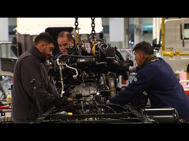 Volkswagen Argentina inició la producción en serie de cuatro modelos de camiones y buses en Córdoba