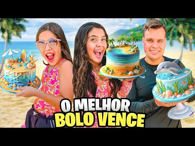 QUEM FIZER O MELHOR BOLO DE AREIA CONFEITADO VENCE * QUEM FOI O MELHOR ?