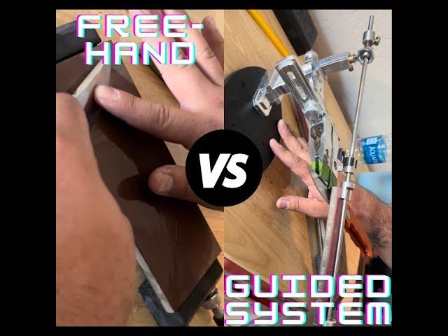 Knife Sharpening 101: Guided System vs Freehand