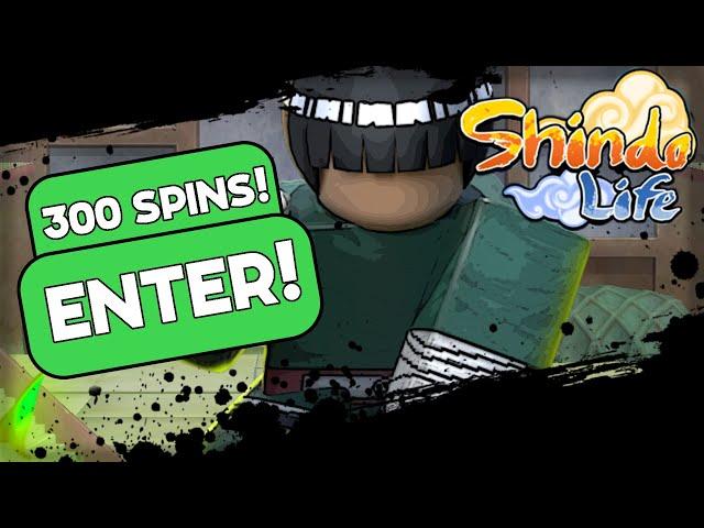 [300 SPINS!] *ALL WORKING SPIN CODES!* | Shindo Life Codes