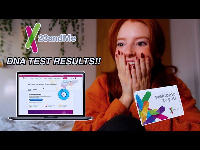 British Girl Takes a DNA Test! SHOCKING Results… 23andMe DNA Test LIVE Reaction - Where Am I From??