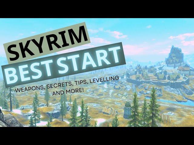 Skyrim Anniversary Edition: Best Start Guide!