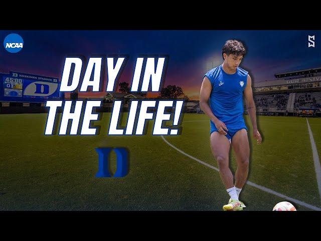 A Day In The Life Of A Division 1 Soccer Player | Duke