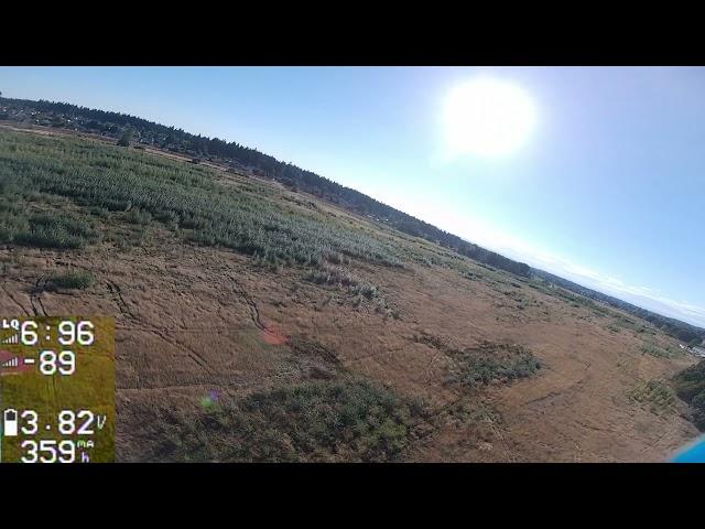 ExpressLRS 2.4ghz EP1 Range Test w/ OSD LQ and RSSI Dbm 1440p