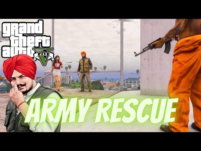 Sidhu MooseWala | Army Rescue | 295 | Death Route | Gamerz D #sidhumoosewala #gta5roleplay