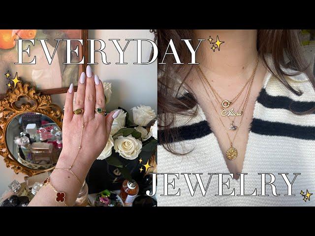 EVERYDAY JEWELRY COLLECTION  | Affordable jewelry from Mejuri, Etsy, Evry Jewels & more!