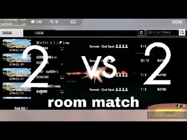 Best offline enemy 2 vs 2 room match guys by diamond syed