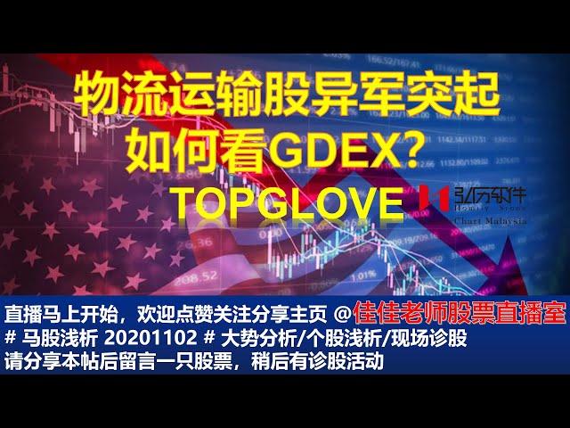 #物流运输股异军突起如何看GDEX？#TOPGLOVE