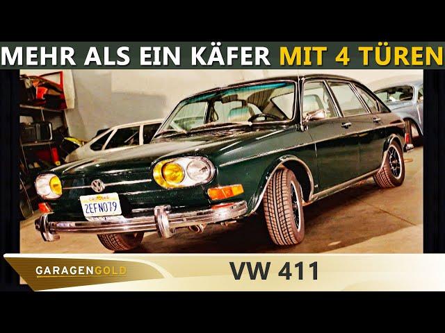 VW 411 - Mehr als ein Käfer mit vier Türen - Kurz-Portrait des talentierten Underdogs | Garagengold