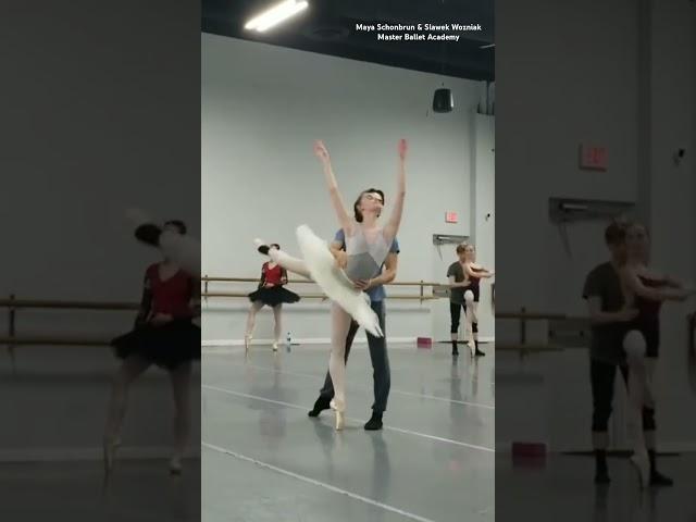 #throwbackthursday Maya and Slawek rehearsing Sugar Plum! #ballet #ballerina #nutcracker