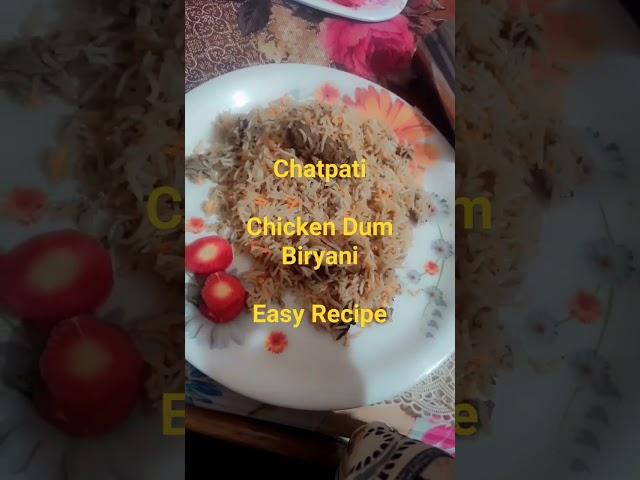 Spicy Chicken Biryani Recipe || Easy Chicken Biryani Recipe For Beginners #easykitchen