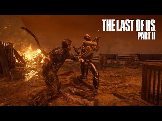 The Last of Us 2 - The Escape: Aggressive Abby Survivor Gameplay (PS4 PRO)