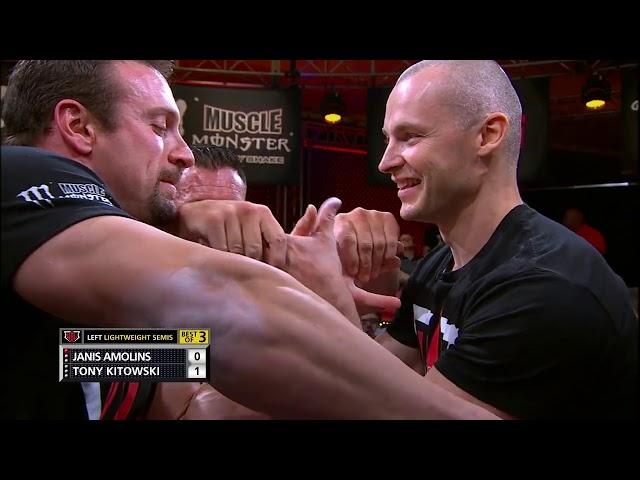 Janis Amolins v Tony Kitowski: WAL 2016, Lightweight Semi Final, Left Hand