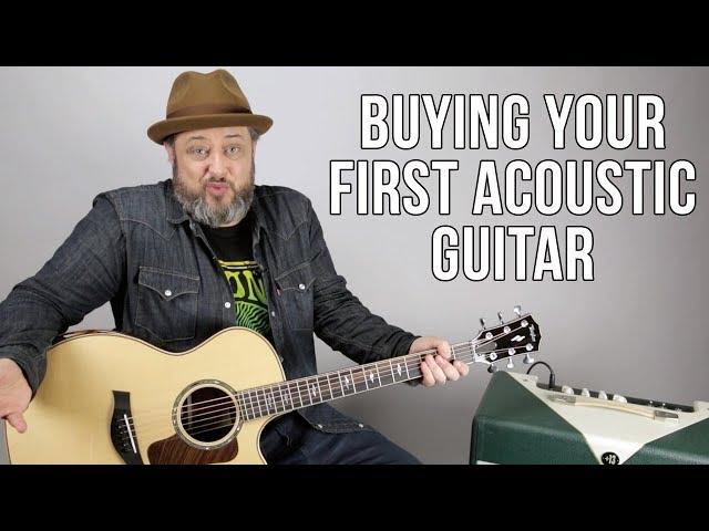 Buying Your First Acoustic Guitar