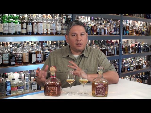 Patron 5 Year & Regular Extra Anejo Tequilas Reviewed