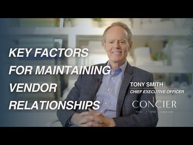 Key Factors for Maintaining Vendor Relationships