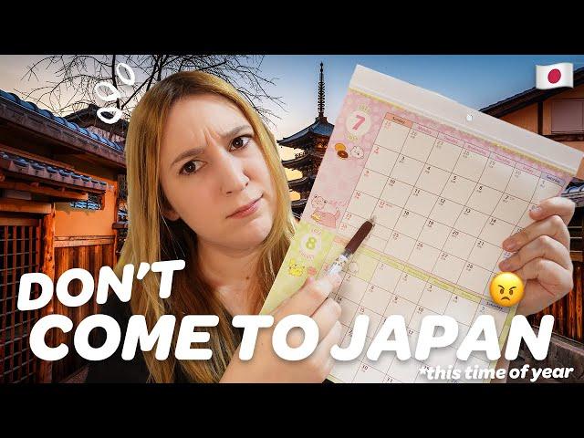 WHEN TO VISIT JAPAN (and when NOT to!)   seasons, dates, advice | japan travel guide