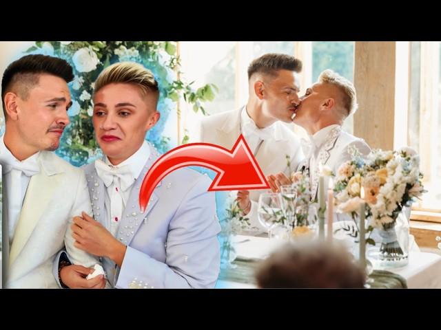 Reacting To Our Wedding Video!  *We Cried*