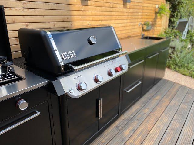 Weber Grill Outdoorküche | Wir zeigen euch die neue BBQ-Kitchen für den Weber Genesis und Spirit