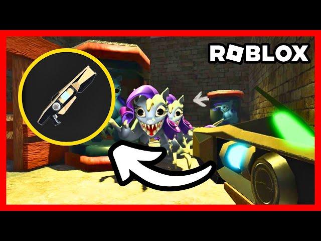 I buy a BLASTER in Run From The Pony Factory Hard Mode - ROBLOX