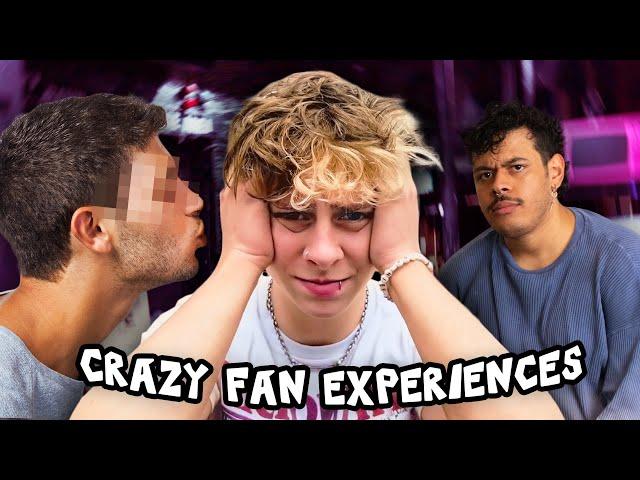 HE THREATENED MY BOYFRIEND (WORST FAN EXPERIENCES) | NOAHFINNCE #AD #YoutubeMusicRecap