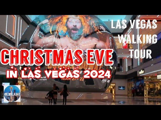  Christmas 2024! Midnight Walking Tour inside Conrad Las Vegas & Las Vegas Hilton at Resorts World