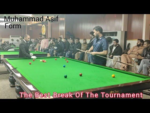 Snooker king  Amazing Snooker 128 Break | Muhammad Asif | Punjab Snooker institute  #snooker #break