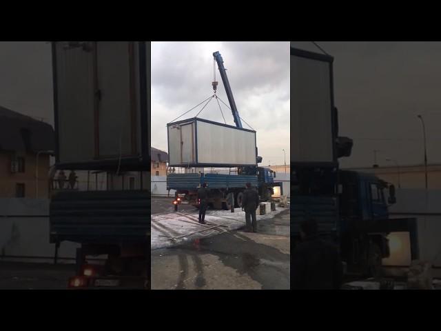 Работа Манипулятора  DongYang 1506 Камаз 65117