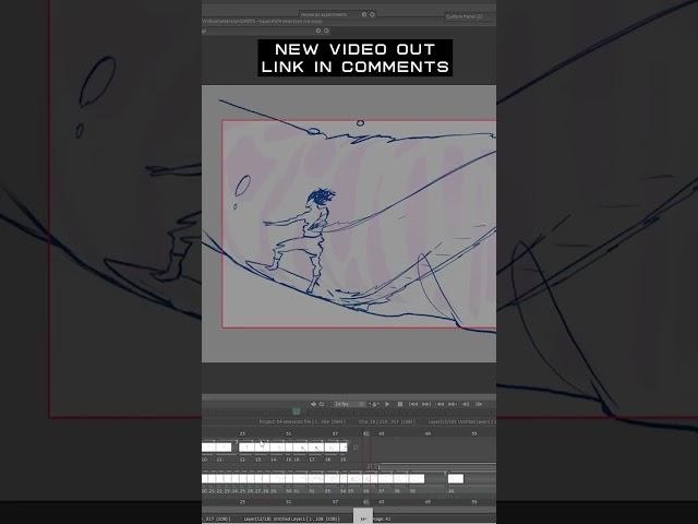 When everything is hand drawn...