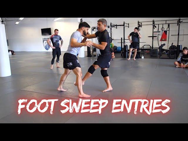 Learn Foot Sweeps From Justin Flores - Live Training