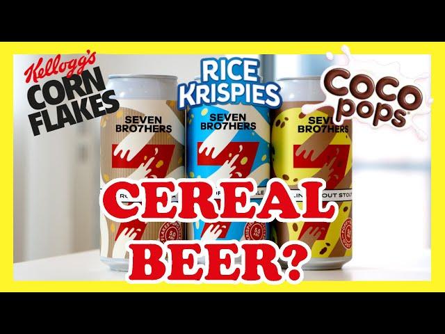 Trying Beer Made From Cereal  - Jessi and Will Drinks