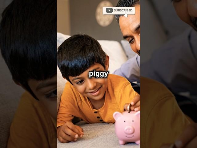 "Arjun's Journey: How a Piggy Bank Taught Him the Value of Saving" @FinancialTherapy.