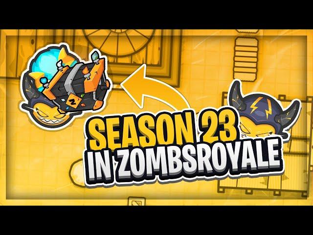 *SEASON 23* NEW BATTLEPASS & ELEMENTAL CHEST! (Best Season Yet?!) | ZombsRoyale.io