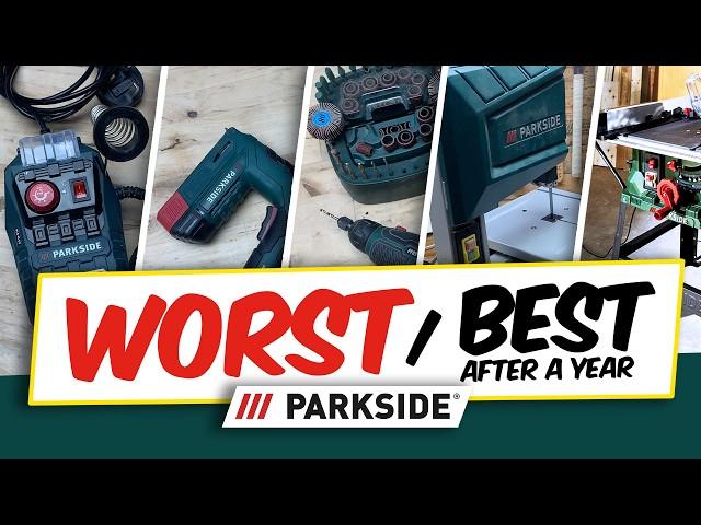 Updated 2024 PARKSIDE WORST & Best Tools review after a YEAR of use | Parkside tools review