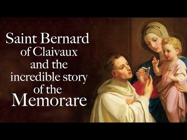 The Incredible story of the Memorare and Saint Bernard