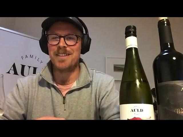 Wyflo virtual wine tasting with Auld Family Wines