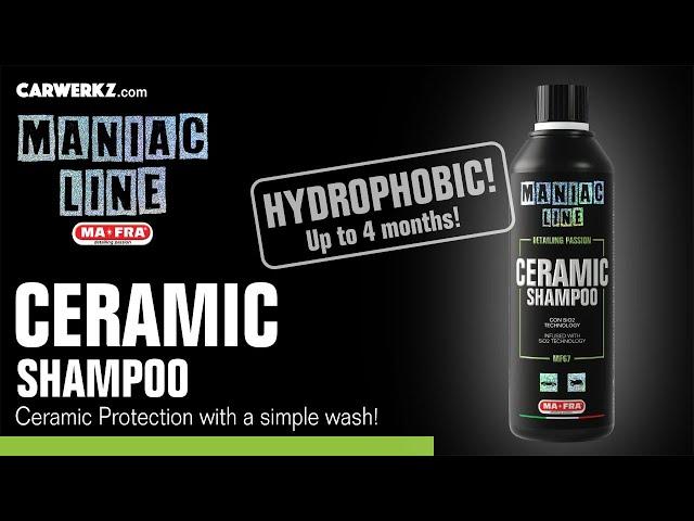 Mafra Maniac Line Ceramic Shampoo 500ml (For Super Hydrophobic SiO2 car wash)