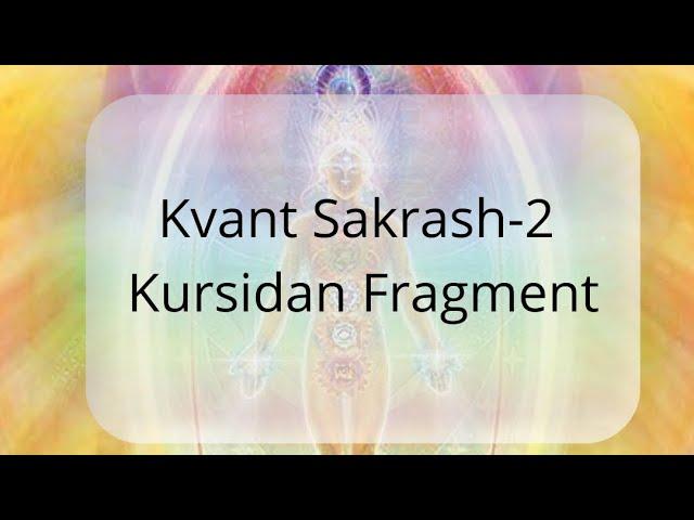 "KVANT SAKRASH 2" kursidan fragment.Parapsixolog Vasila Rustamovna