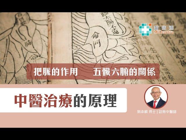 【中醫概念】中醫治療的原理 | 註冊中醫師 劉彥麟博士