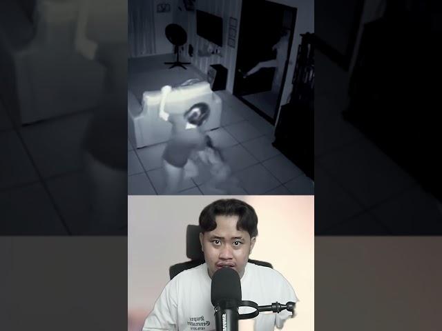 Video CCTV Terseram!! #m4zsda #shortvideos #horrorgaming #hantu #shorts #reaction