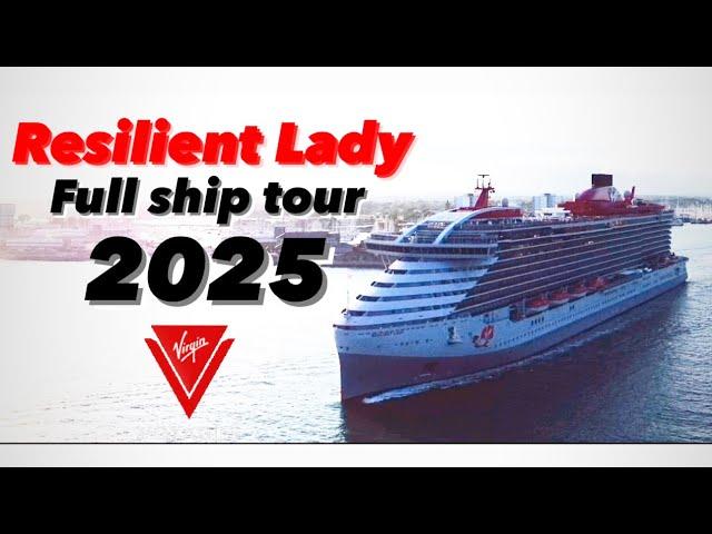 Ultimate Lady? Resilient Lady Full Ship Tour including staterooms 2025