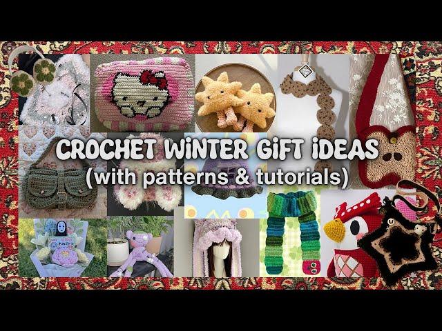 ️ Fun & Unique Crochet Gift Ideas for the Holidays w/ Patterns & Tutorials