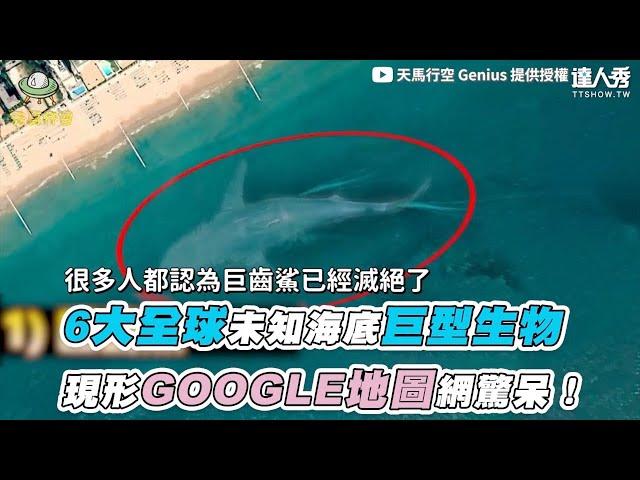 【6大全球未知海底巨型生物 現形GOOGLE地圖網驚呆！】｜@genius521