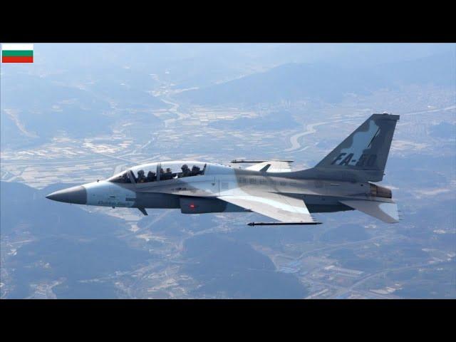 KAI offered the FA-50 Fighting Eagle jet to Bulgaria