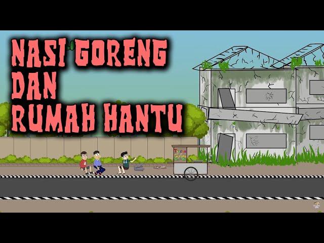 Nasi Goreng dan Rumah Hantu | Animasi Horor Kartun Lucu | Warganet Life Ft. Rizky Riplay