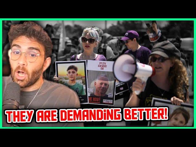 Israeli Protestors Call For End To War | Hasanabi Reacts to Channel 4 News