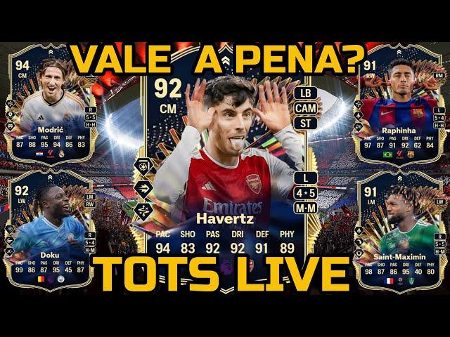 Havertz DME TOTS Vale a Pena? Analise Jogadores TOTS Live no EA FC 24 Ultimate Team